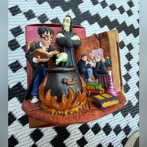 2001 Snape & Harry Potter Keepsake Ornament”The Potions Master” bundle2save!